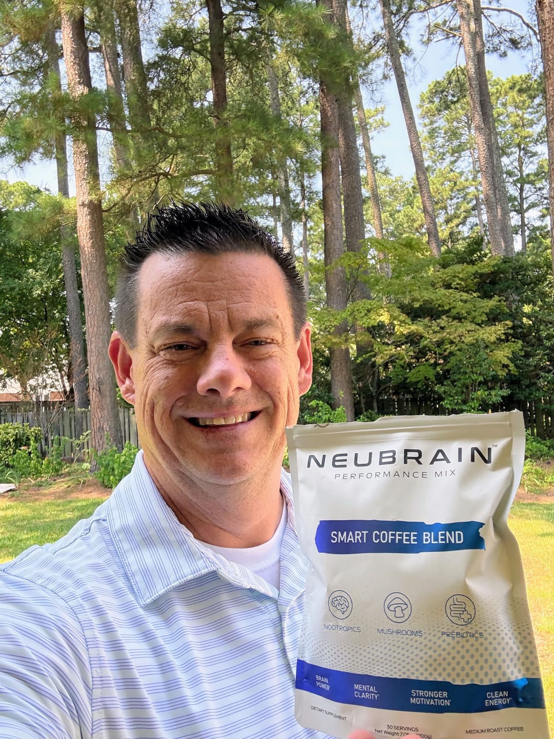 Customer photo review of Smart Coffee Blend (VIP discount)
