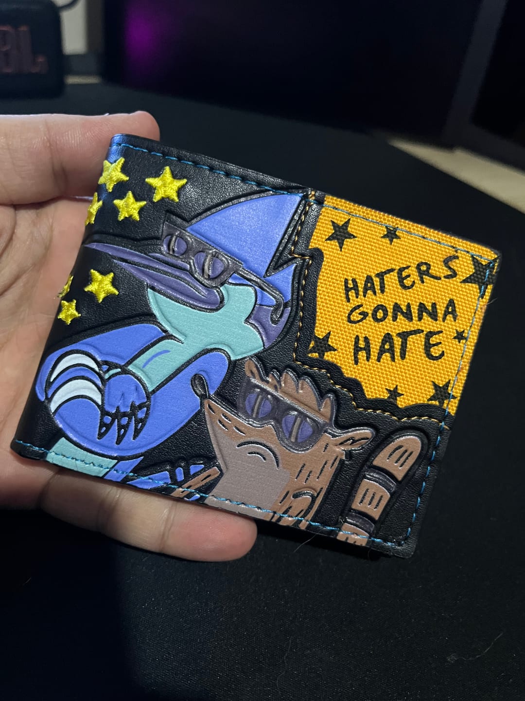 Customer photo review of Regular Show Cüzdan