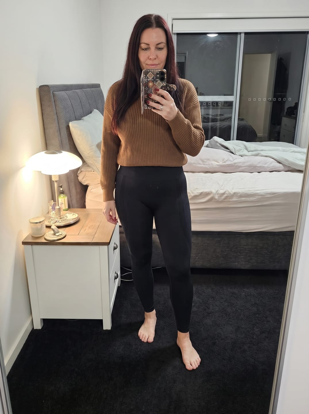 Customer photo review of 3D CelluSmooth High-Waisted Seamless Booty-Lifting Leggings | Silix