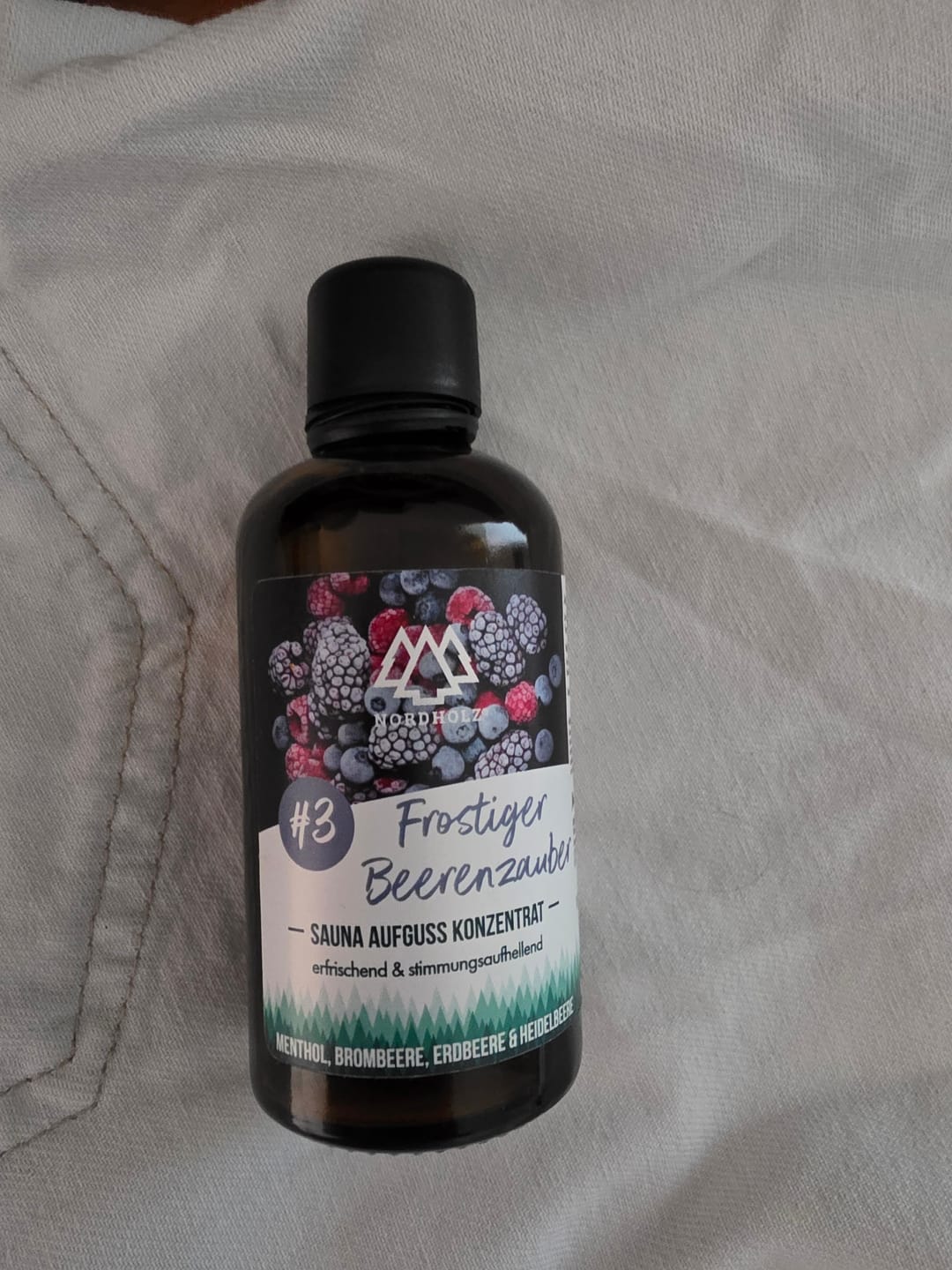 Customer photo review of Sauna Aufguss Konzentrat #3 Frostiger Beerentraum