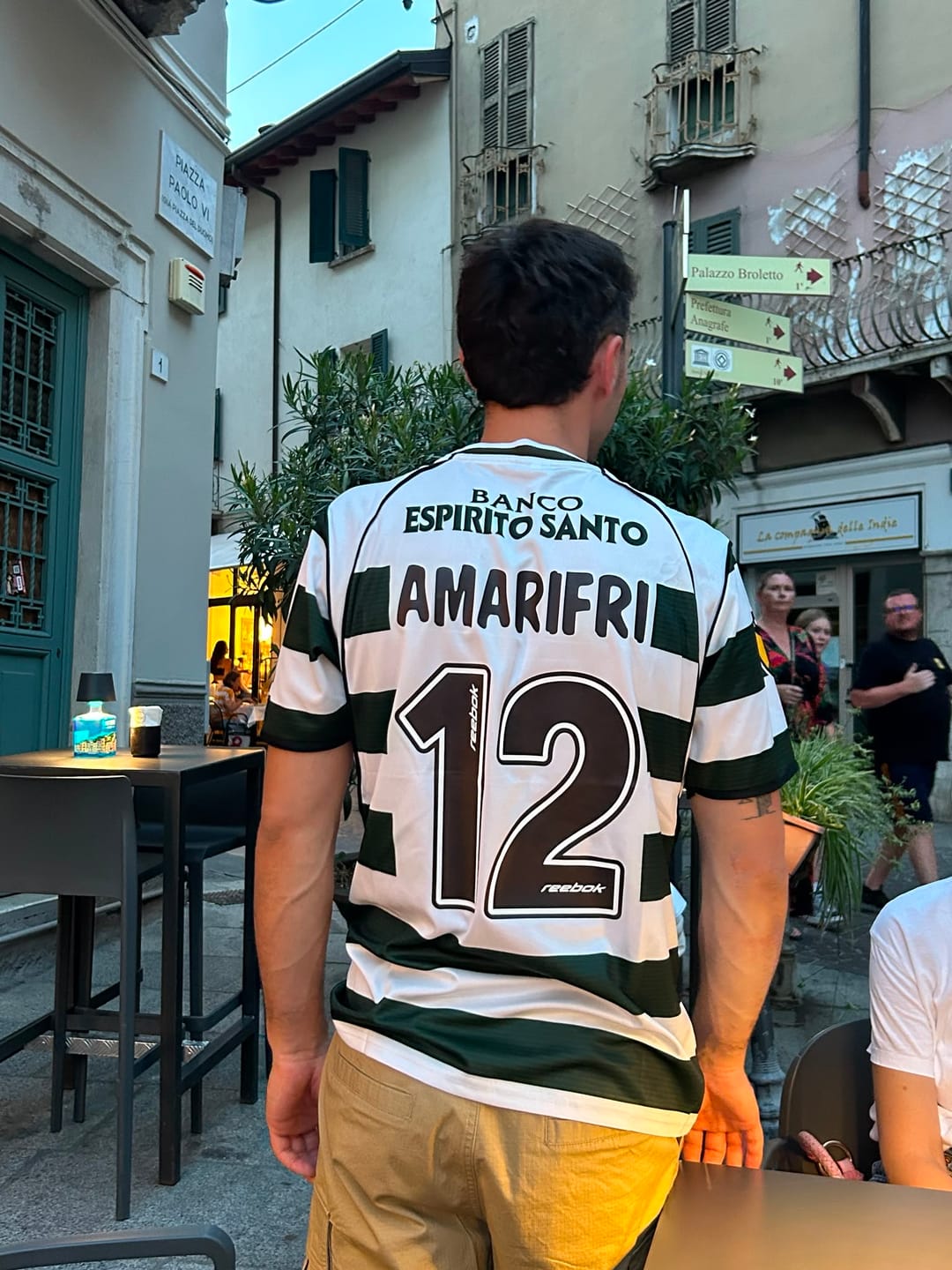 Customer photo review of Sporting Lisbona Maglia Home 2001/02