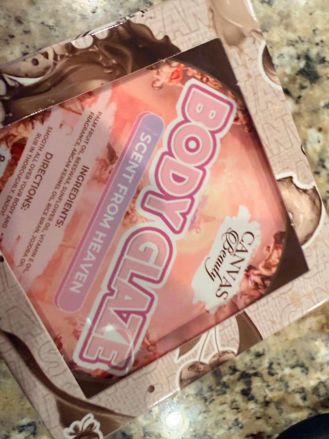 Customer photo review of BODY GLAZE: SCENT FROM HEAVEN