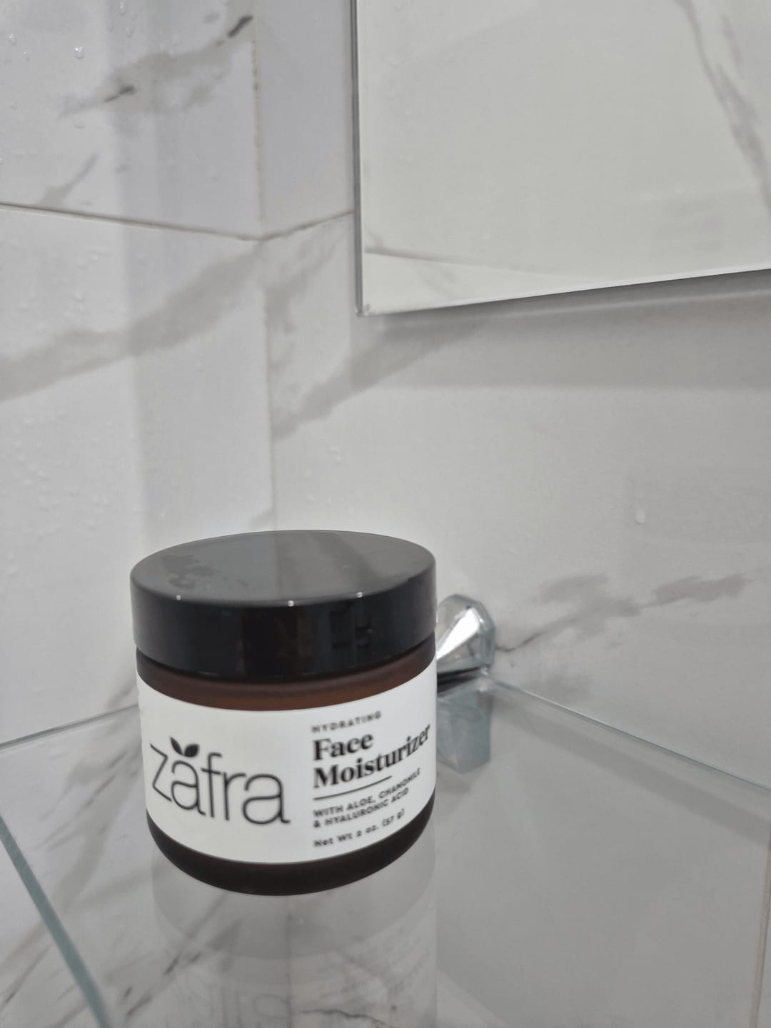Customer photo review of Zafra Hydrating Face Moisturizer