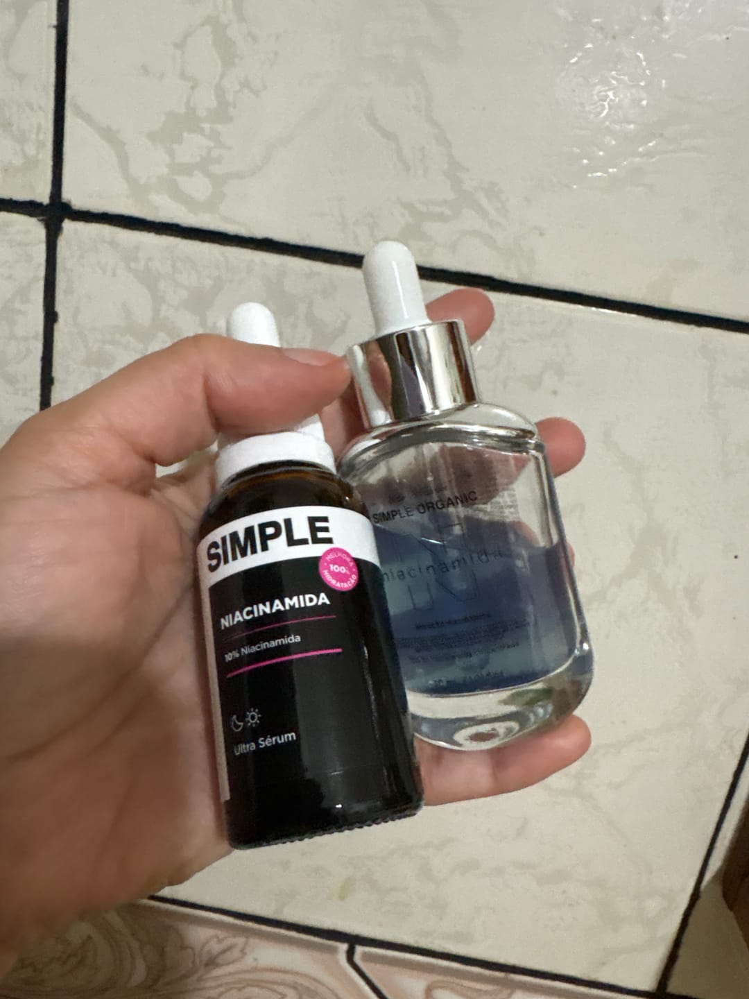 Customer photo review of Ultra Sérum Niacinamida