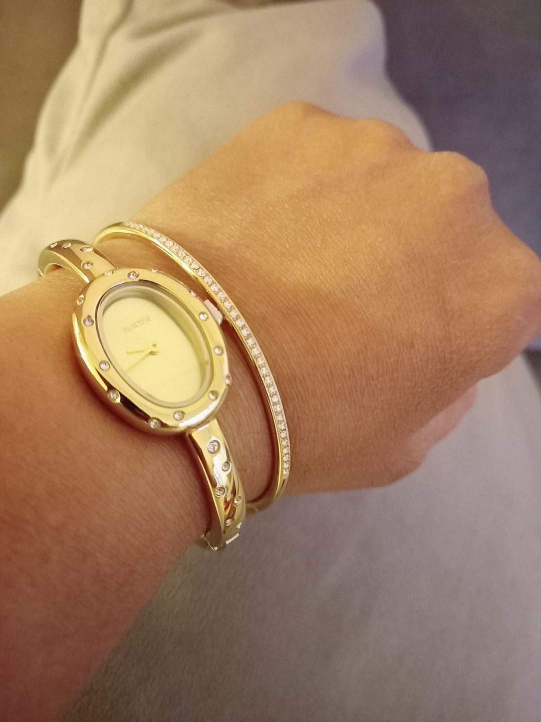 Customer photo review of Diana Dalmatian Gold