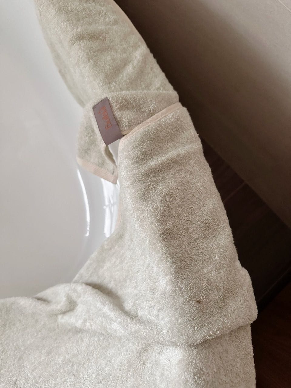 Customer photo review of Premium Copper Face Towel | Antibacterial