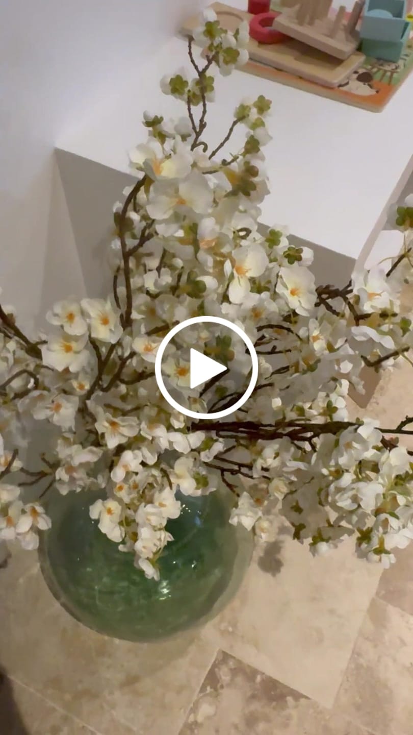 Customer video review of Fleur de Cerisier - Blanc (3 tiges)