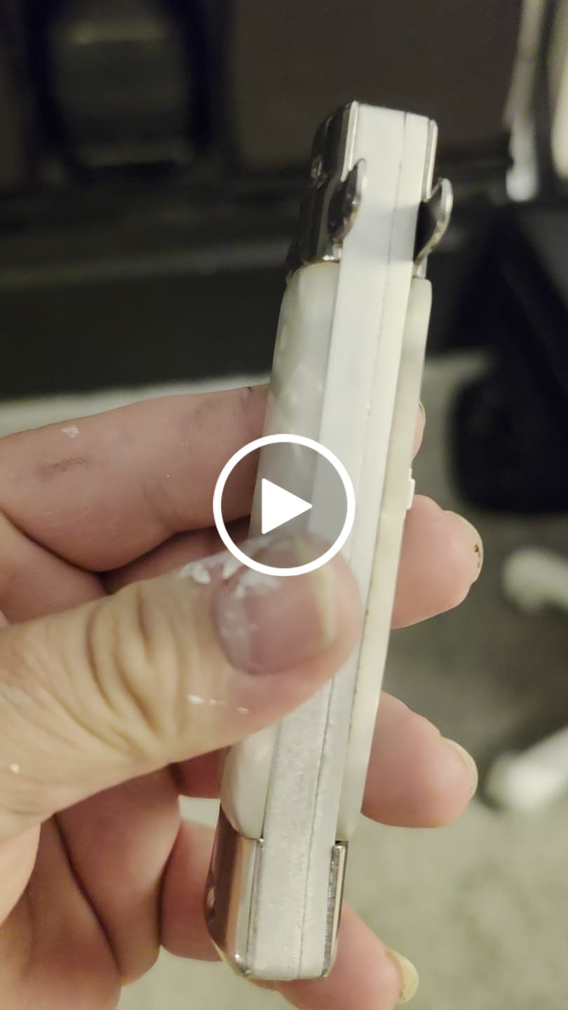 Customer video review of VT Don Italian Stiletto (White Marble)