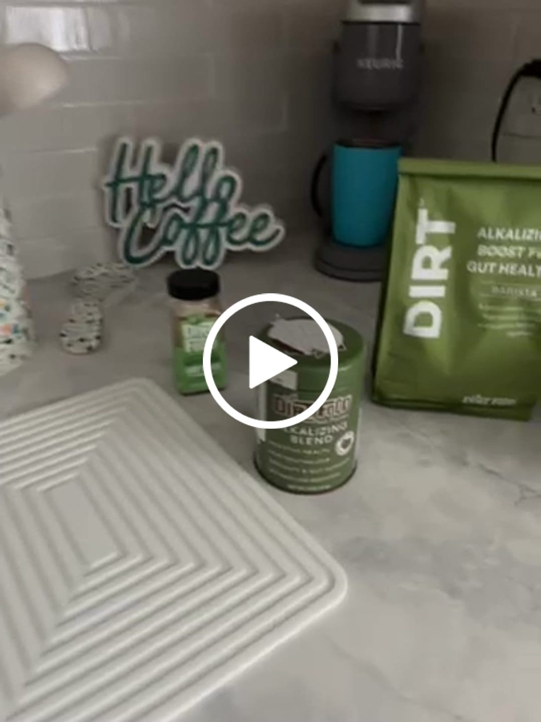 Customer video review of Alkalizing DIRT *Barista Bag* (12oz)