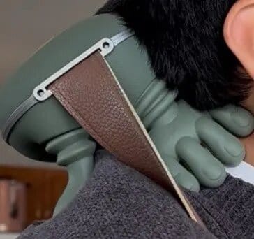 Customer photo review of Reliva - Hands-Free Deep Tissue Massager