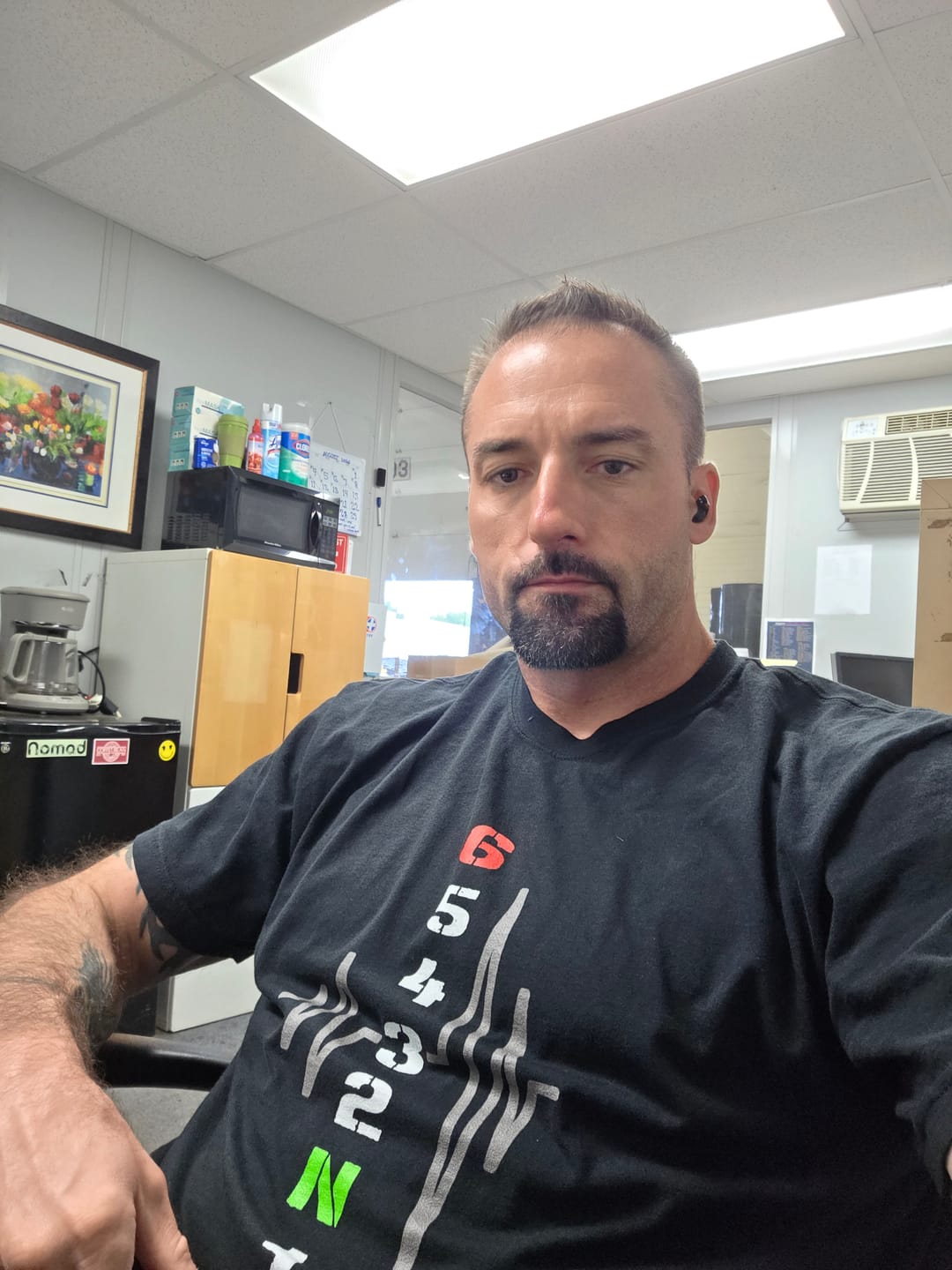 Customer photo review of Heartbeat Shift Tee