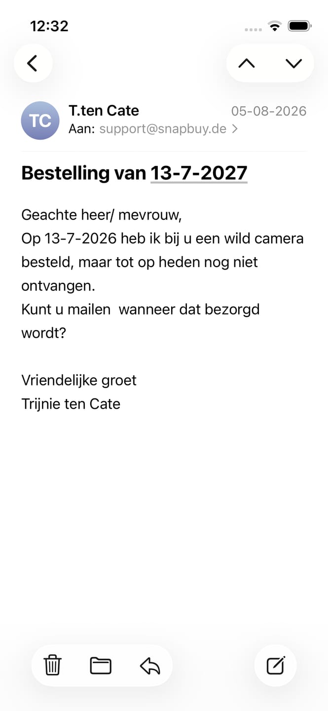 Customer photo review of Versandschutz | Prioritätsabwicklung & Versicherung bis zu 500€
