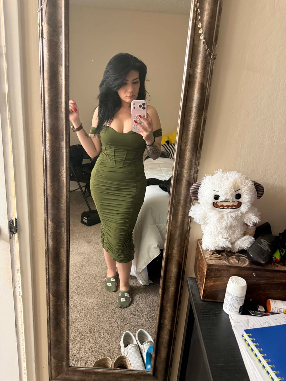Customer photo review of Scarlett Midi Dress