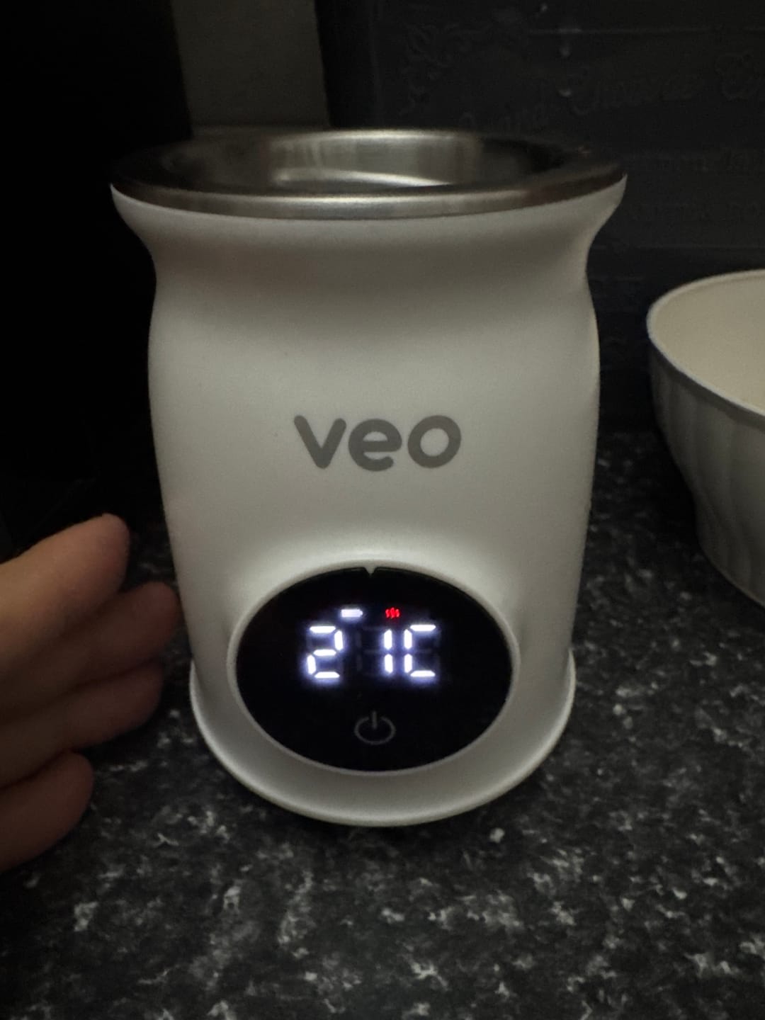 Customer photo review of VEO - Il primo scalda biberon portatile a batteria
