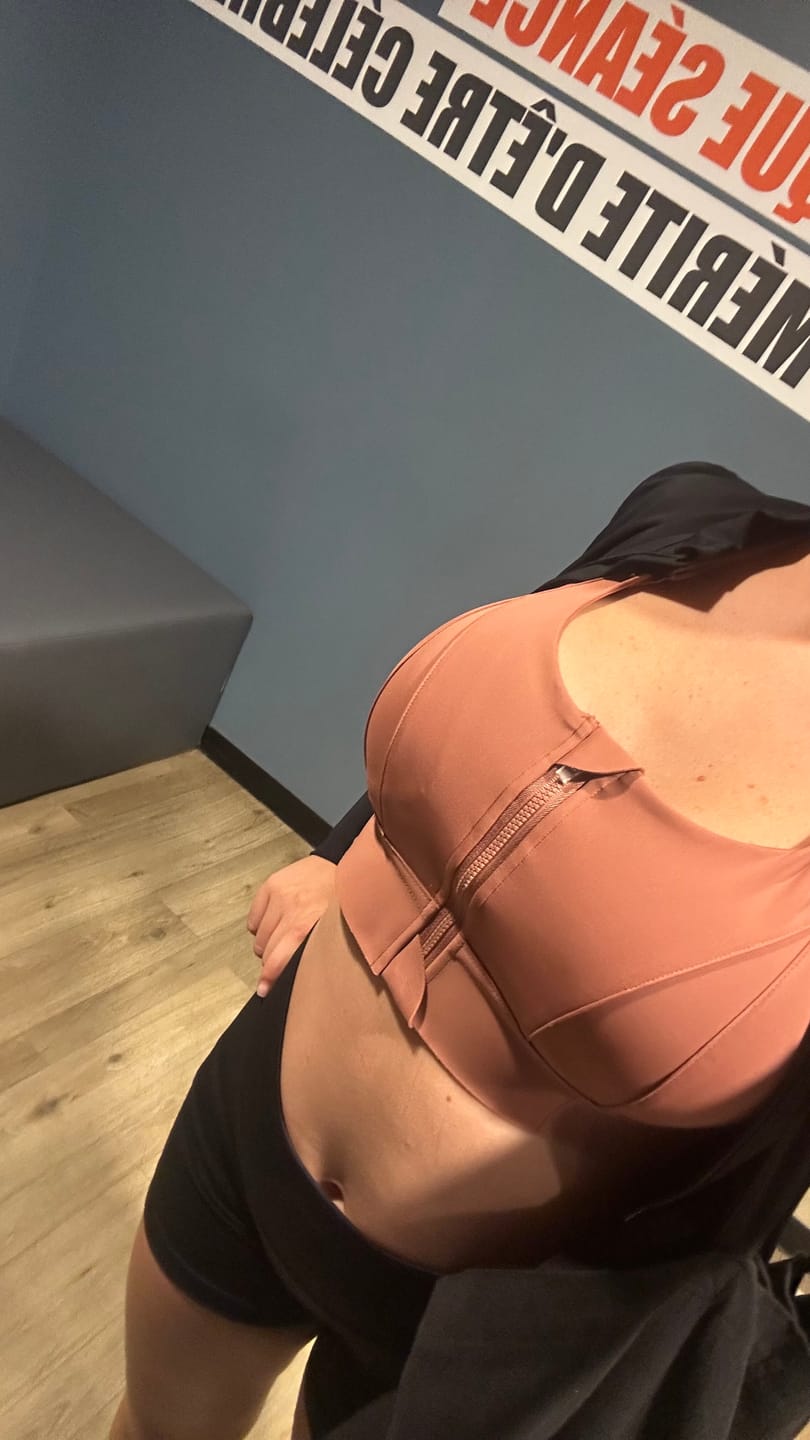 Customer photo review of Brassière de sport pour fortes poitrines - Impact