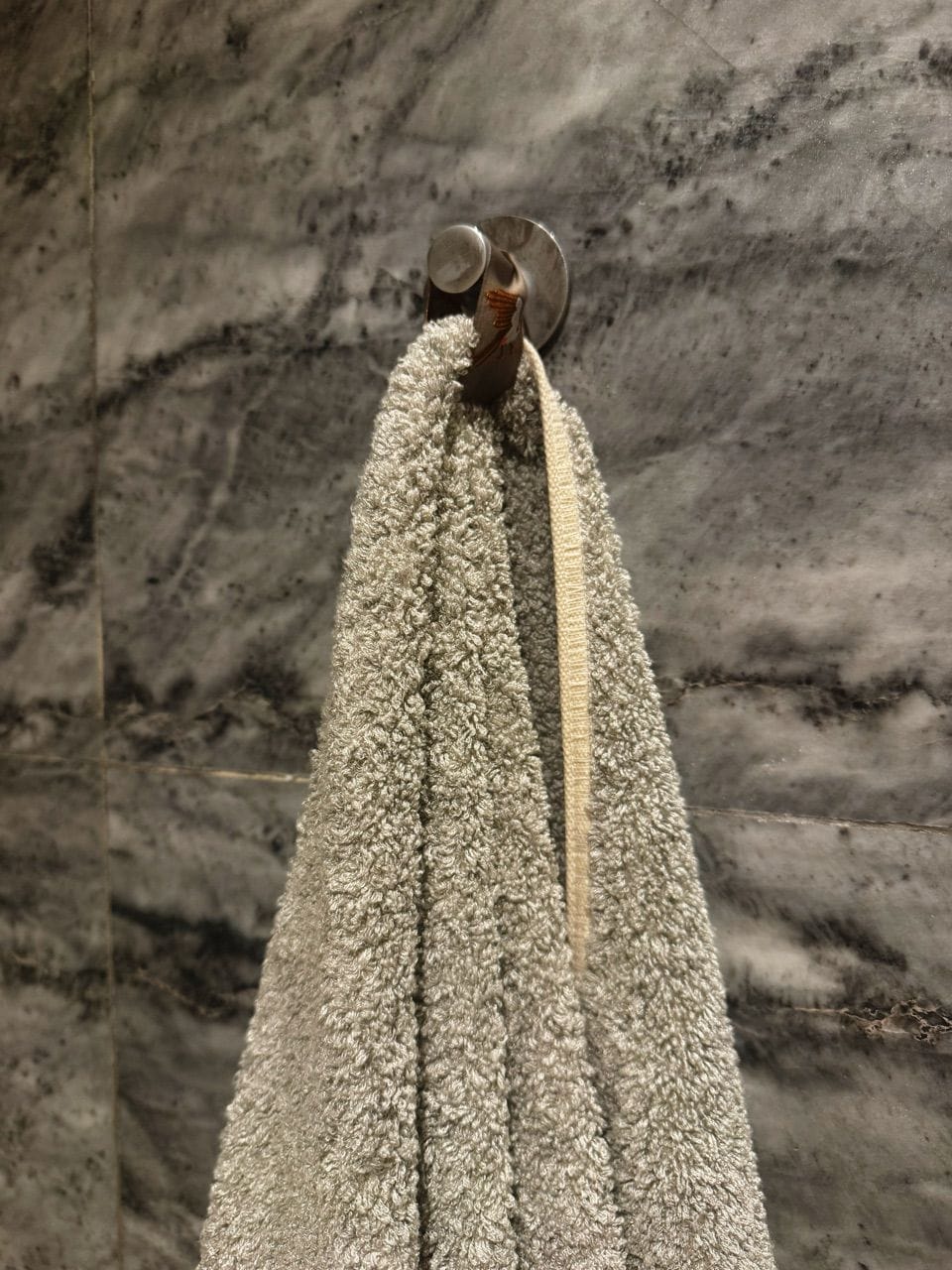Customer photo review of Premium Copper Hand Towel | Antibacterial