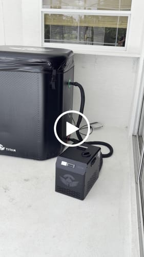 Customer video review of All-in-one 1/3 HP Universal Cold Plunge Chiller Gen V