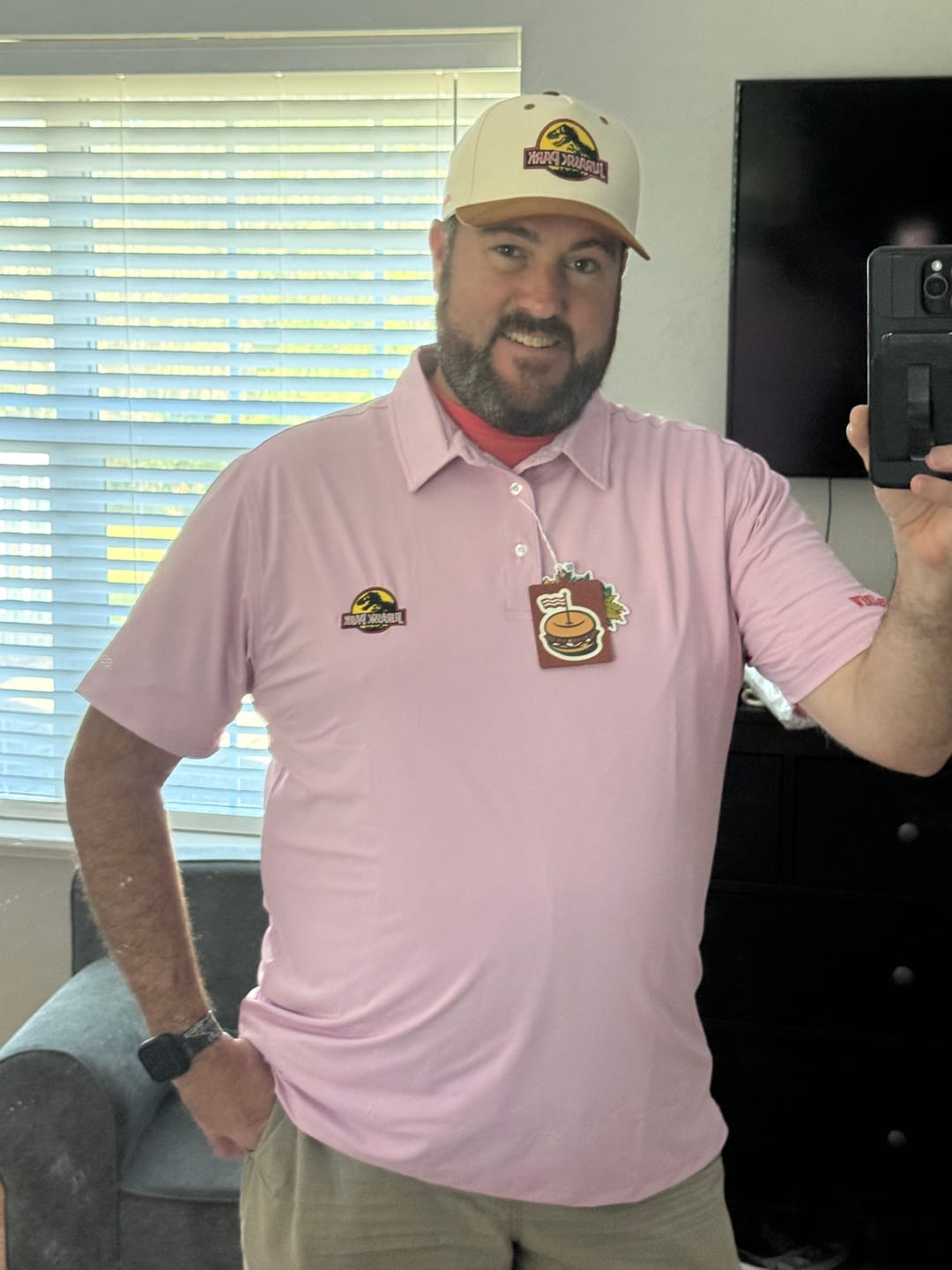 Customer photo review of Jurassic Park "Park Crew" – 5-Panel Hat