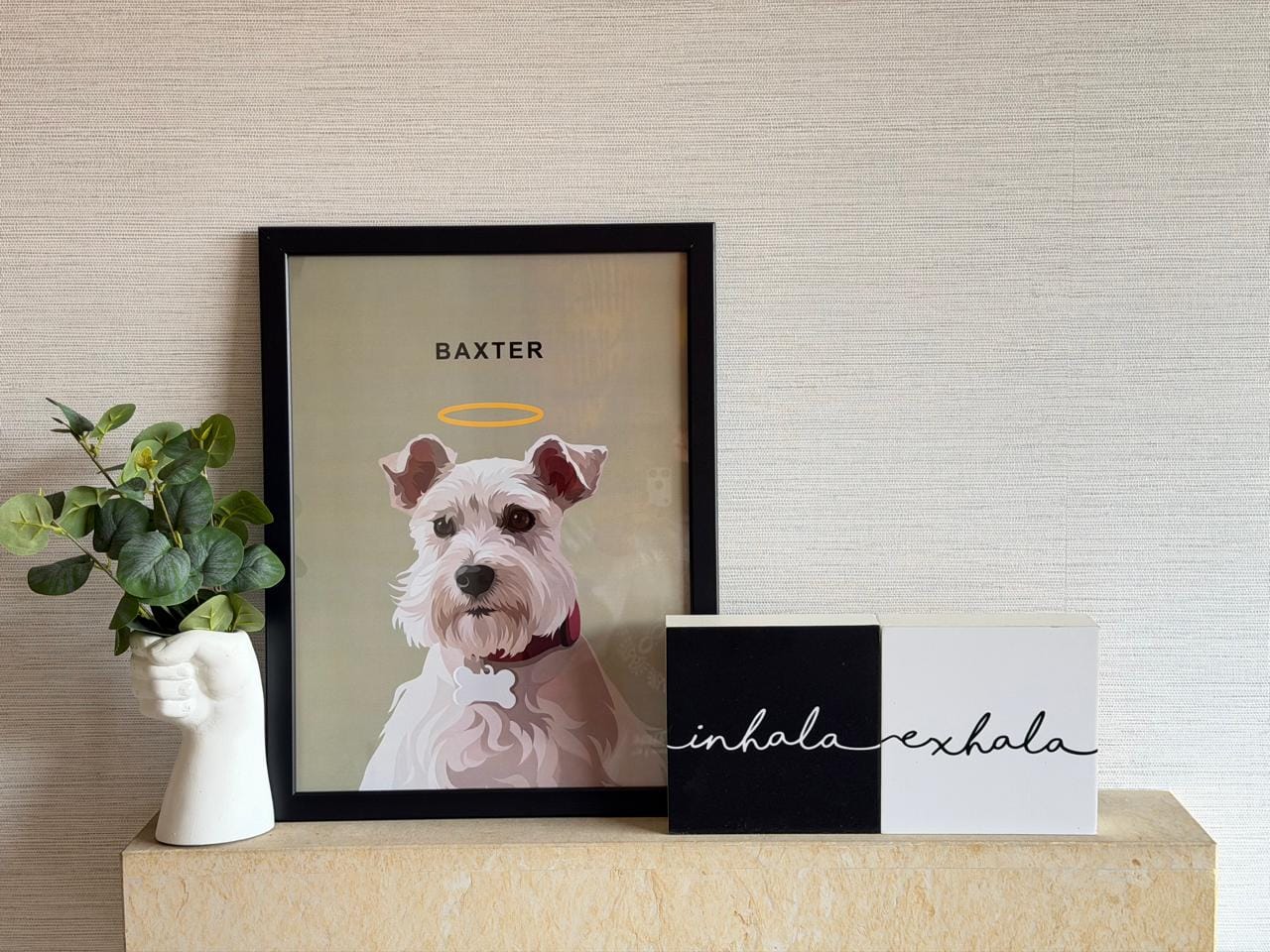 Customer photo review of Retrato Personalizado