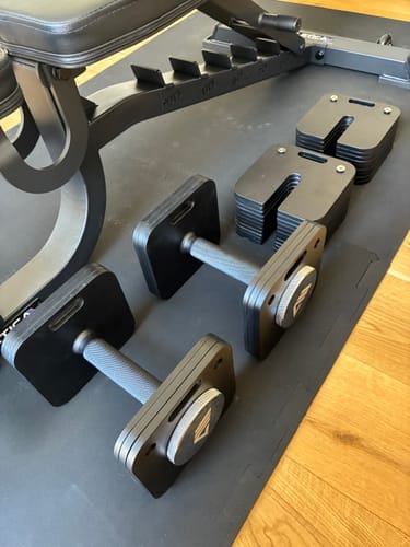 Customer photo review of QUAD | Adjustable Dumbbells | 2x 36kg