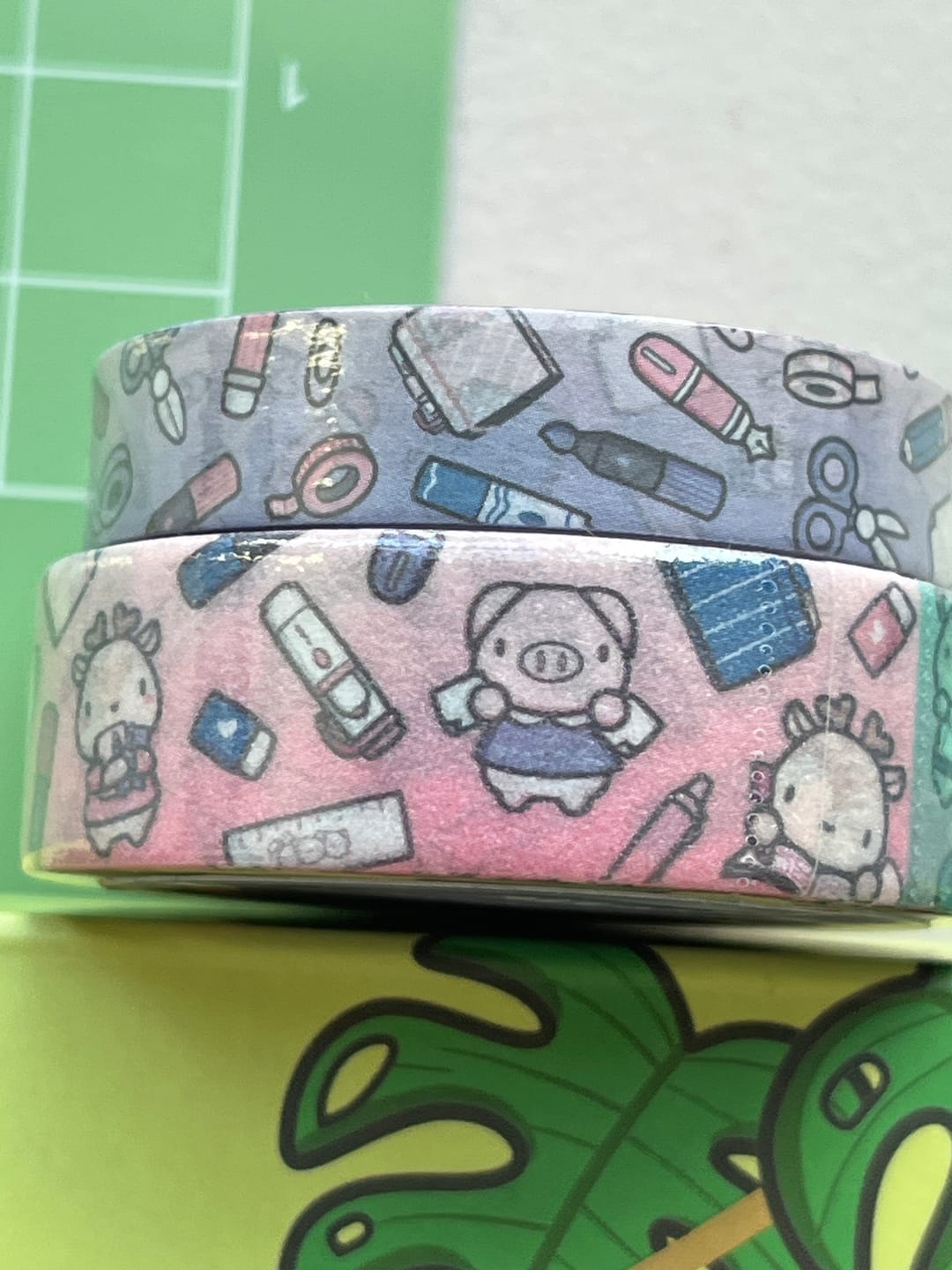 Customer photo review of Stationery Buddies Washi Tapes (Set of 2)