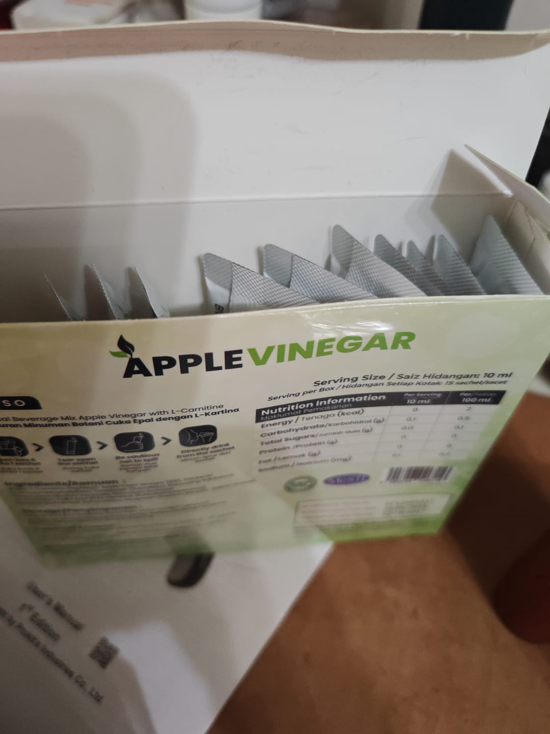 Customer photo review of Taiso Apple Cider Vinegar