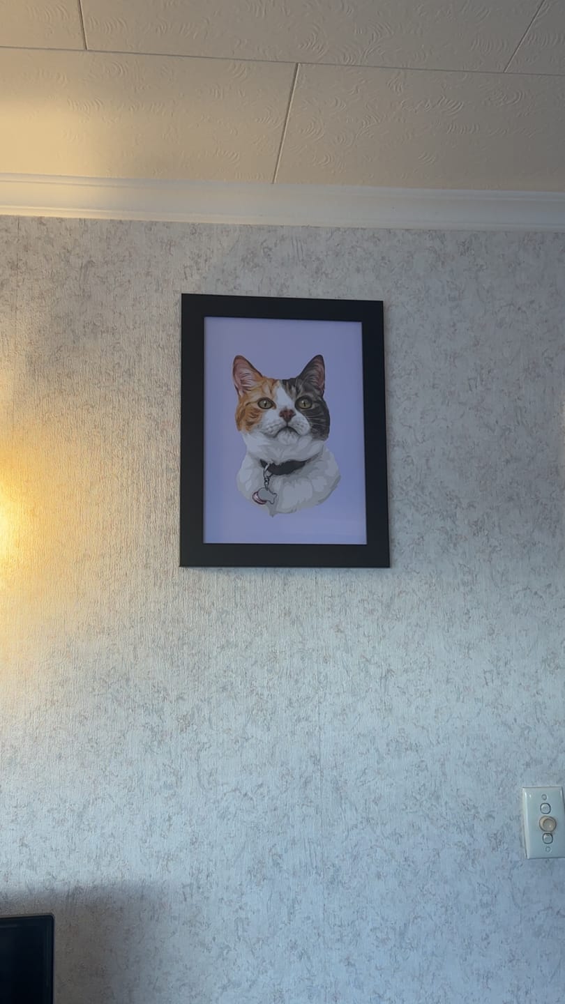 Customer photo review of Pet Portrait