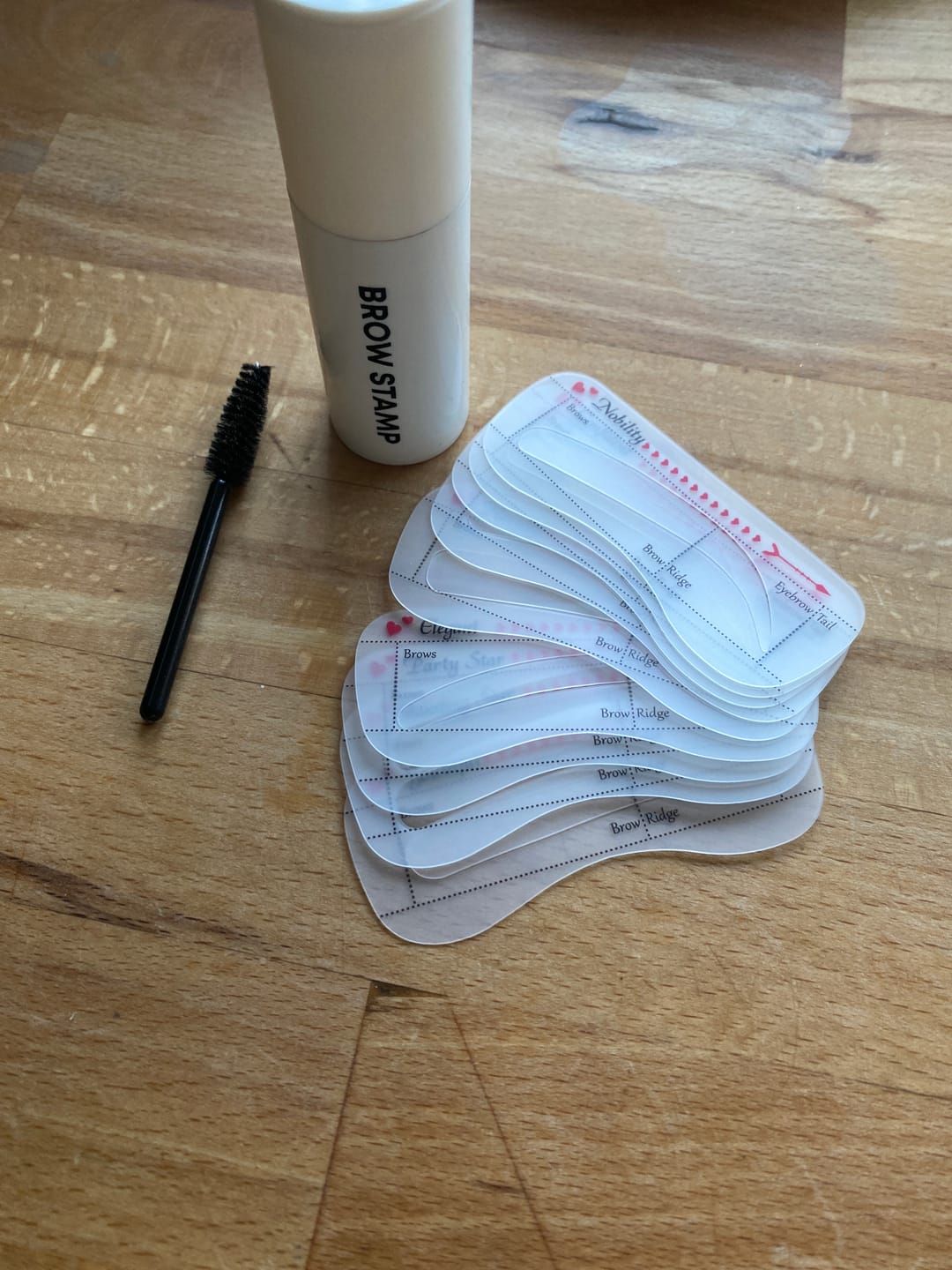 Customer photo review of Brow Stamp Kit