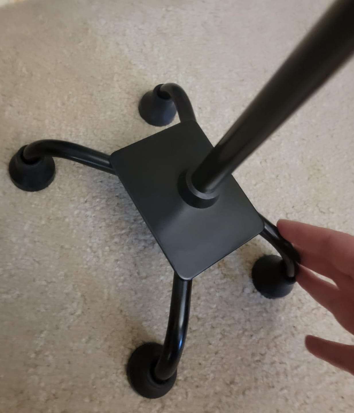 Customer photo review of Quad Cane with Extra Handle
