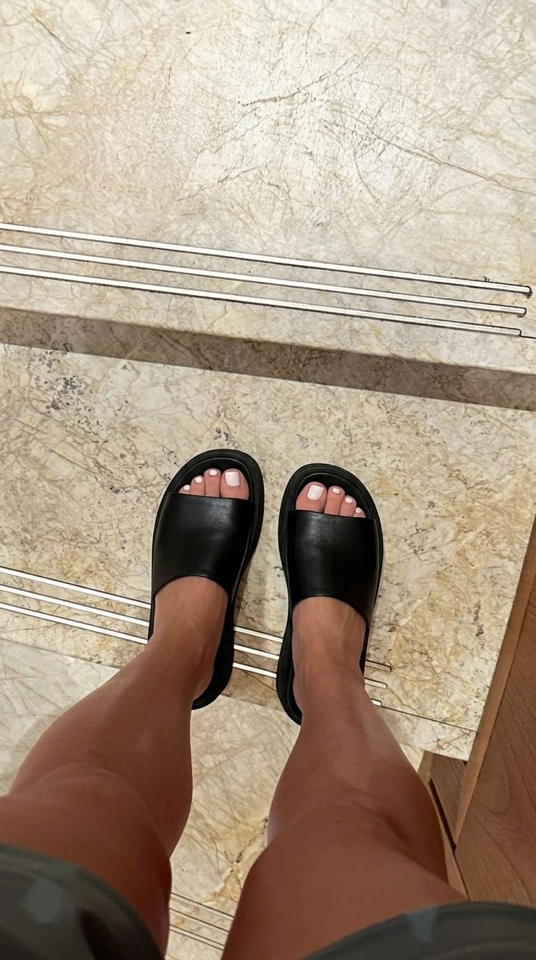 Customer photo review of ARWINN | SANDALIAS PLATAFORMA DE CUERO