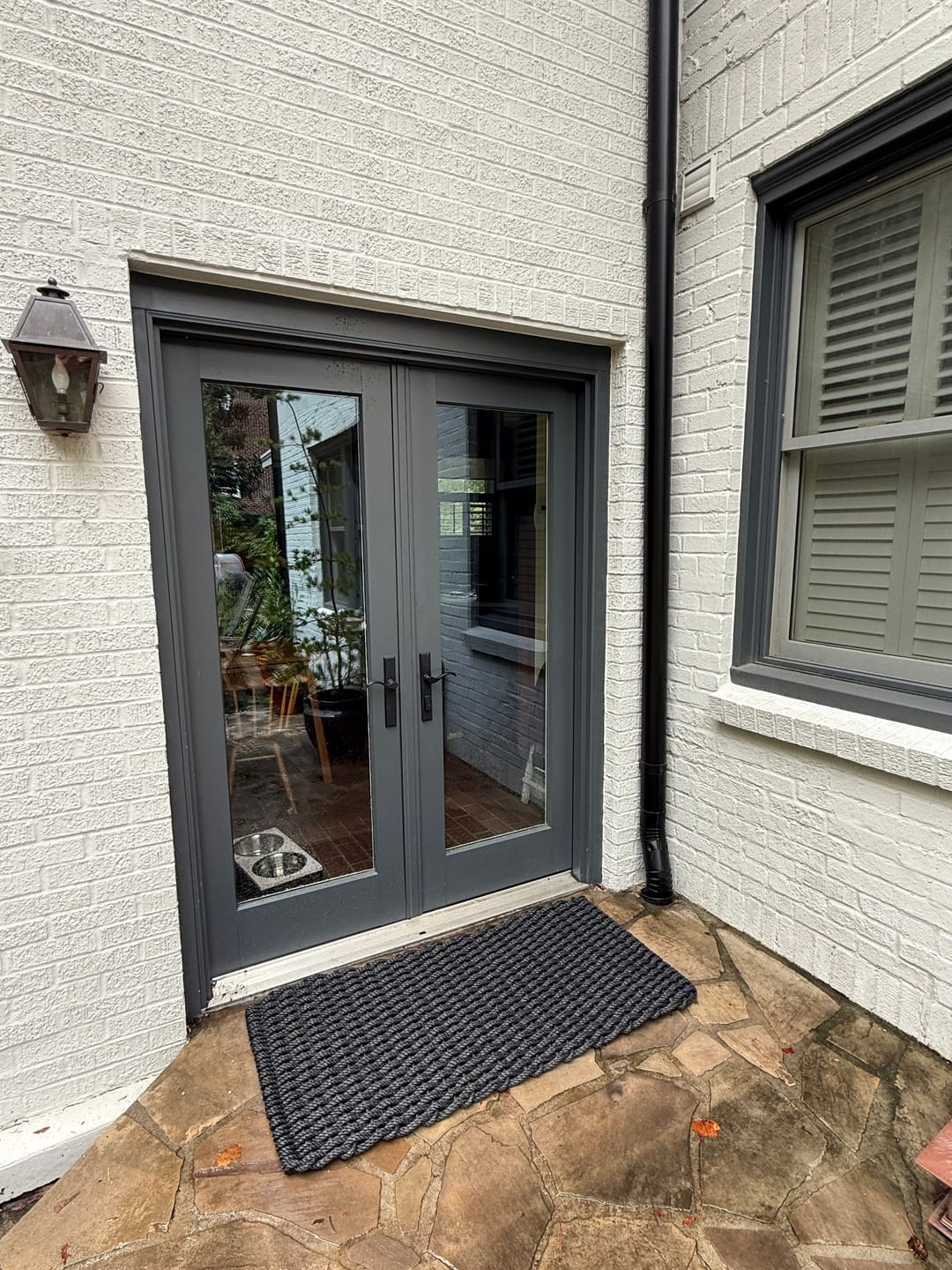 Customer photo review of Charcoal Doormat
