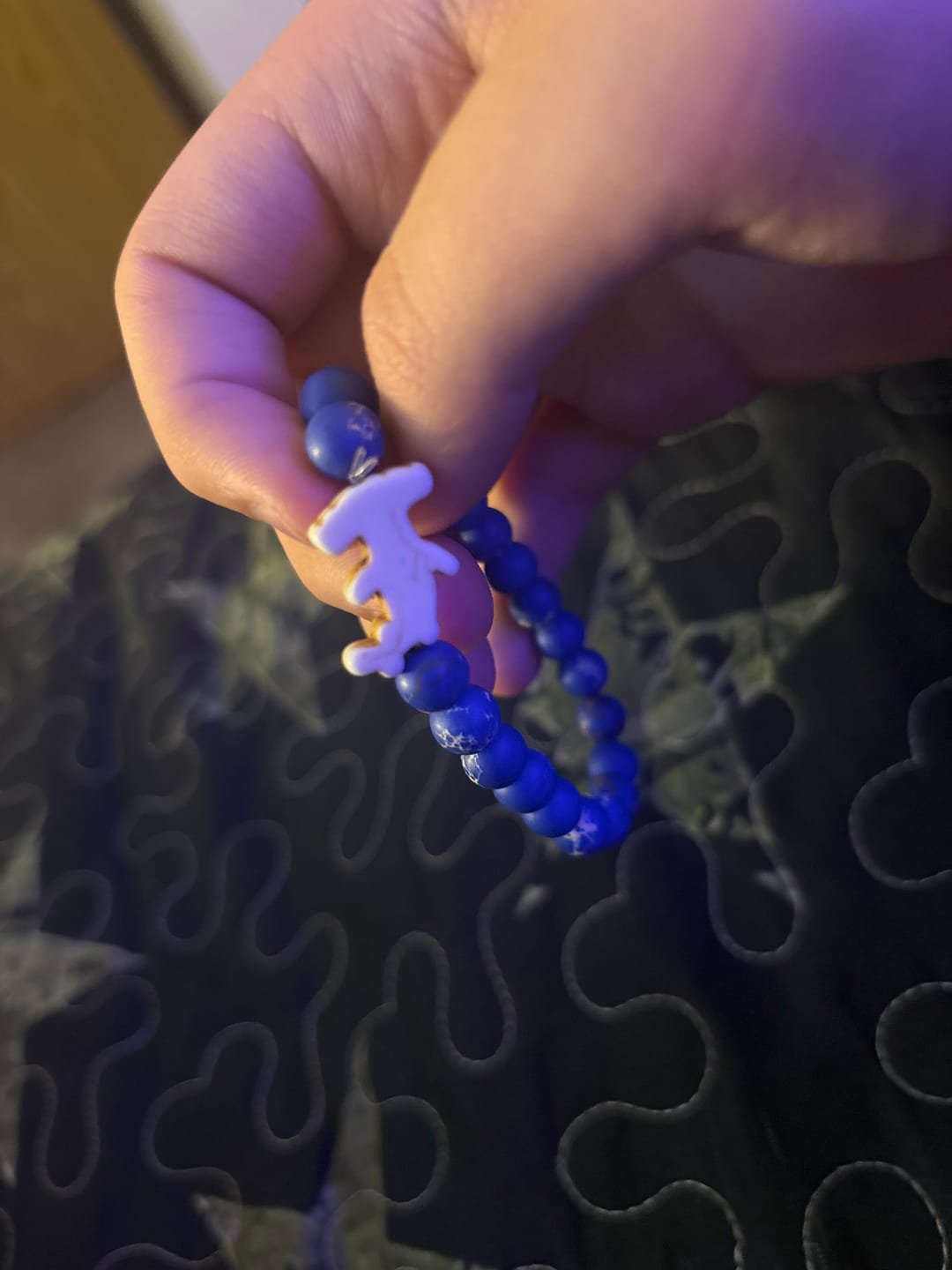 Customer photo review of The Shark Week Bracelet