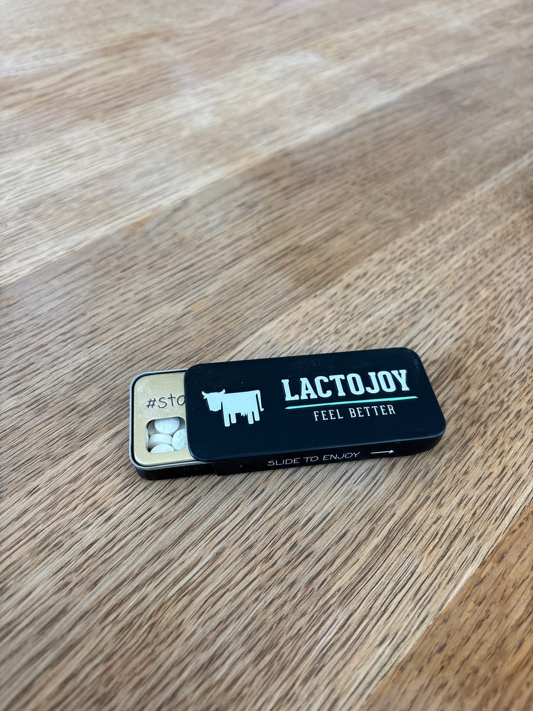 Customer photo review of LactoJoy Laktase Tabletten - 14.500 FCC - 240 Nachfüllpackung