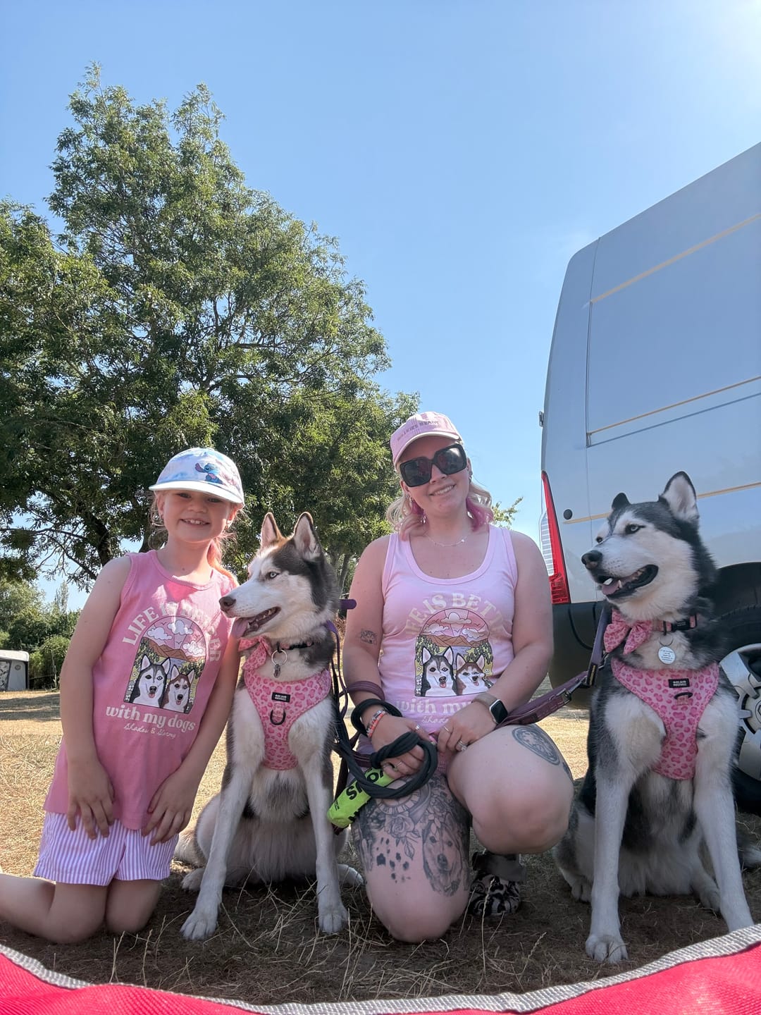 Customer photo review of Life is Better Personalised Vest | Syd&Co