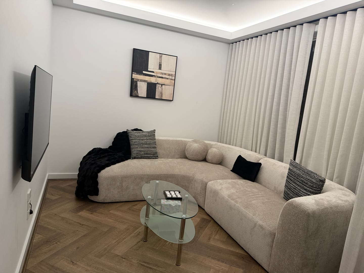 Customer photo review of Liminal 1 by Lewis, J.D | Framed Canvas Art Print
