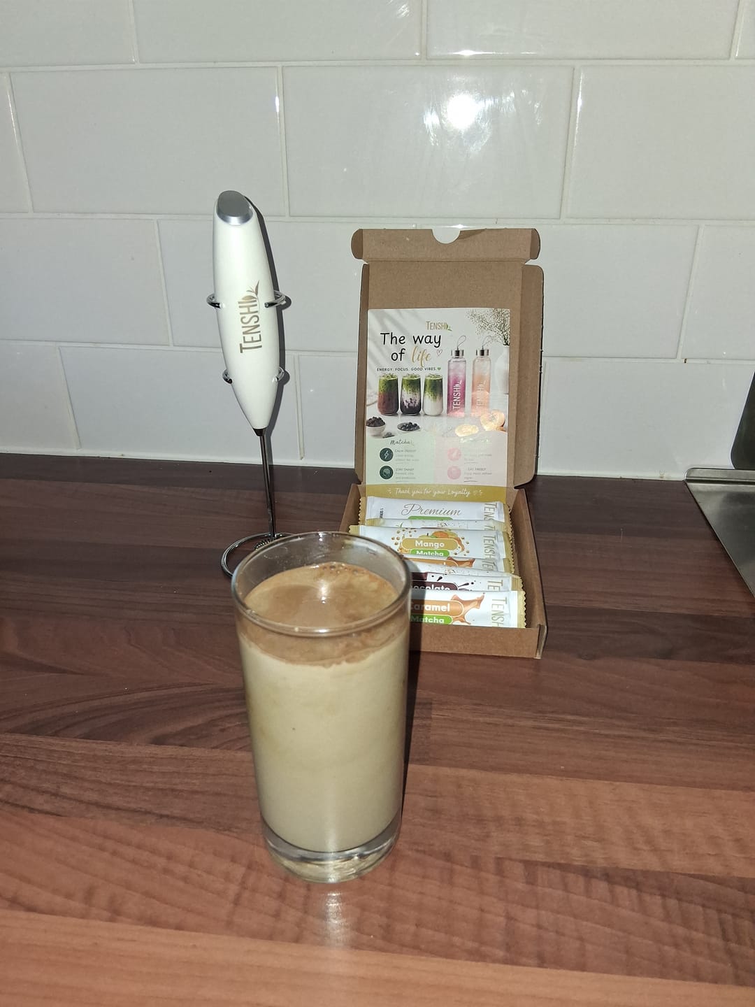Customer photo review of The Tenshi Eight — Sampler Pack