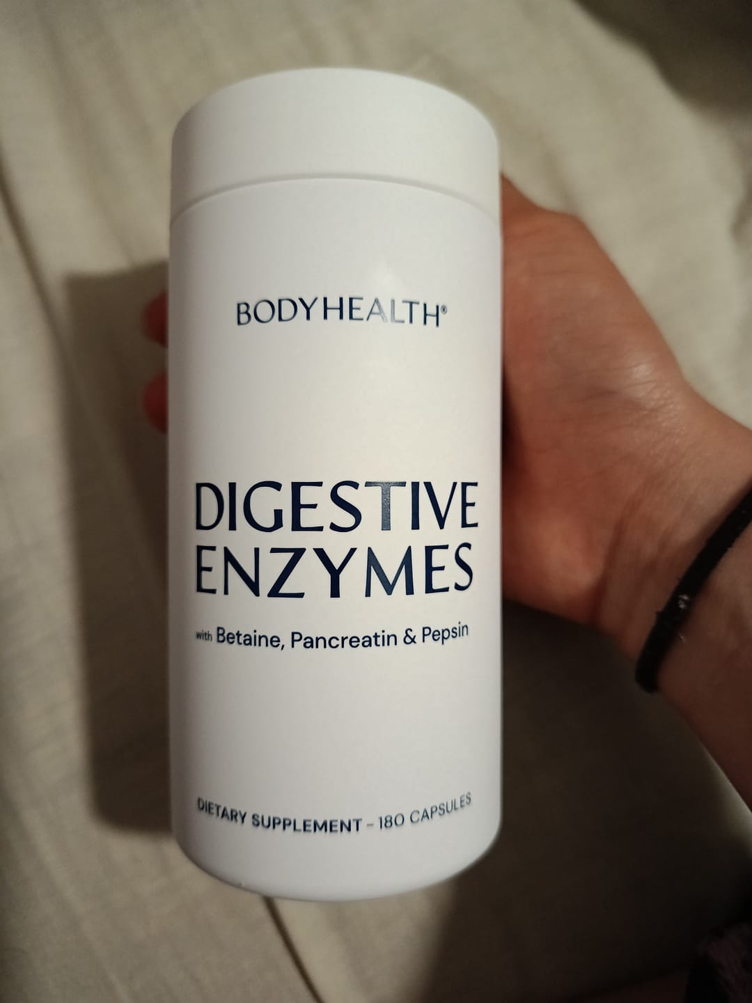 Customer photo review of Enzimas Digestivas - BodyHealth - Full Spectrum - 180 Cápsulas