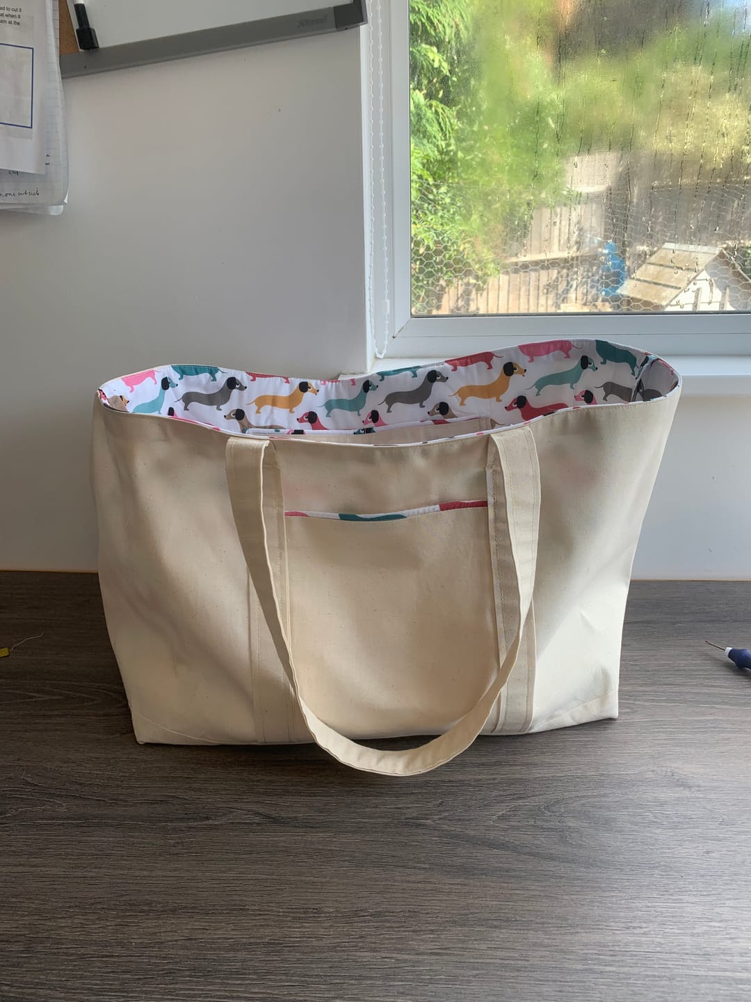 Customer photo review of Calico Fabric