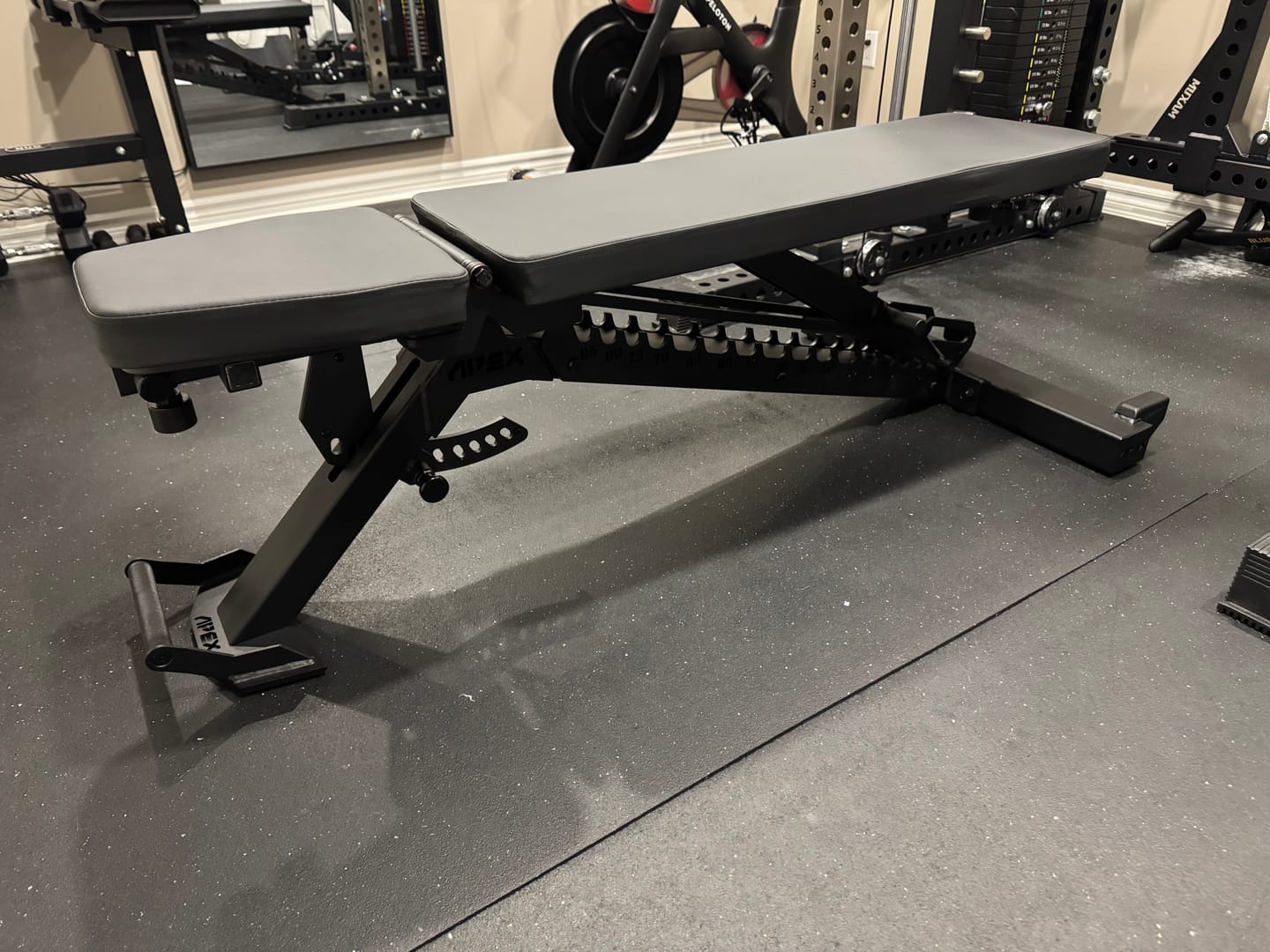 Customer photo review of APEX ADJUSTABLE BENCH