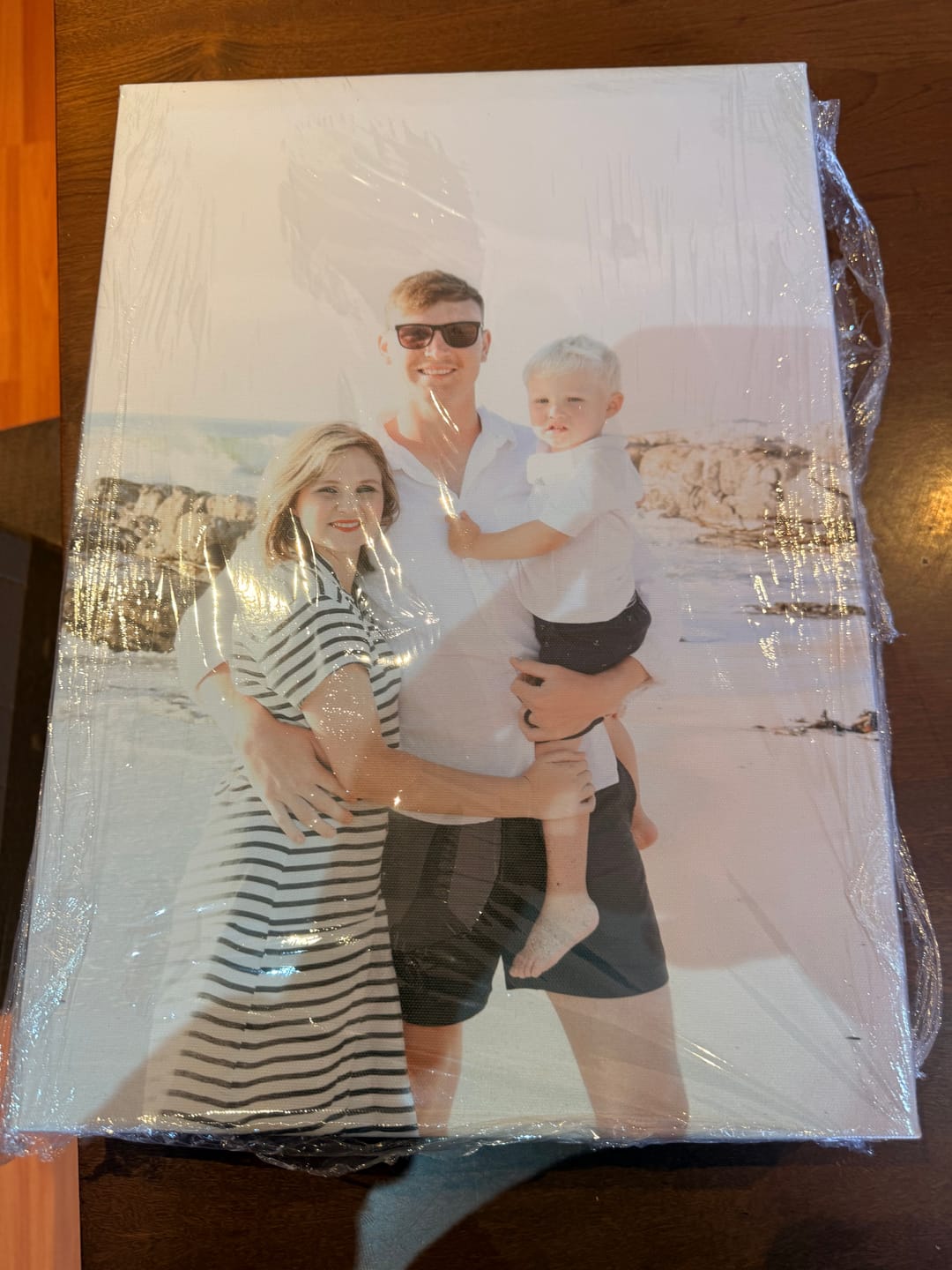 Customer photo review of 3 x A3 Canvas Combo
