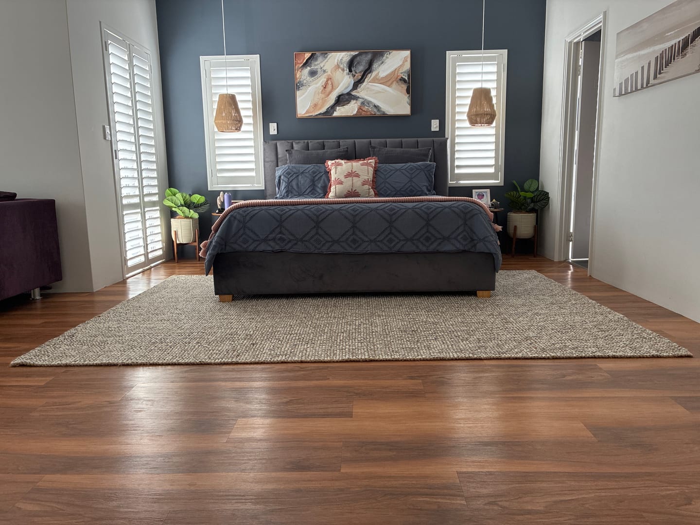 Customer photo review of Arabella Grey Rug