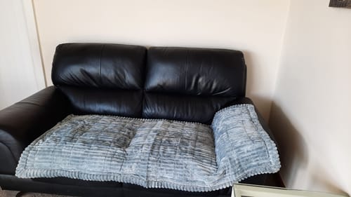 Customer photo review of Cosy Couch - Couch Cover