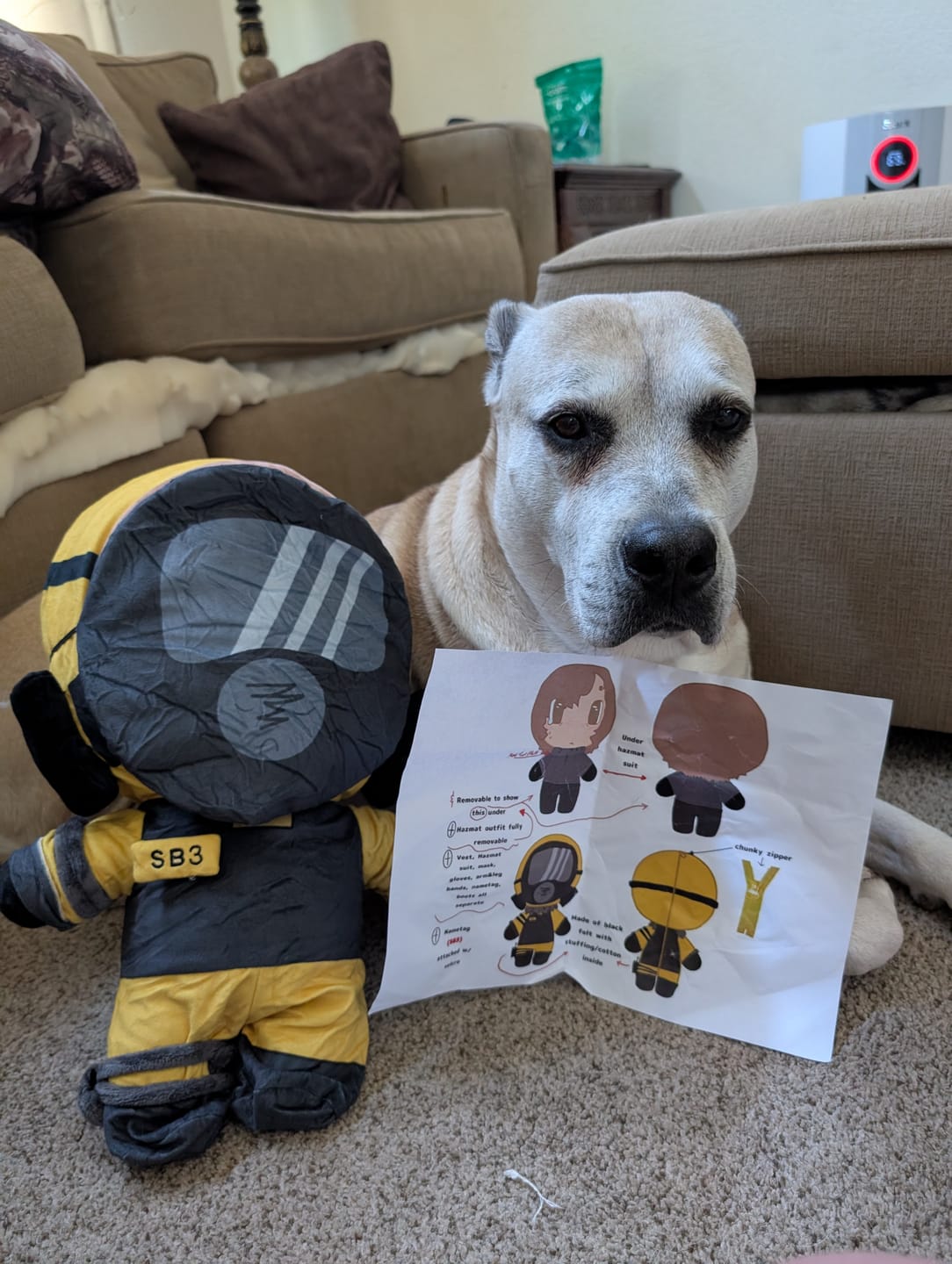Customer photo review of Original Character (OC) Design Plush