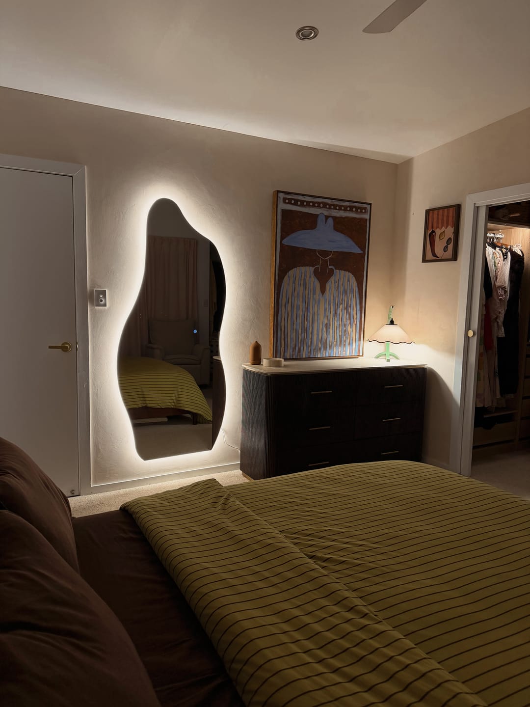 Customer photo review of Halo – LED Full Length Mirrors