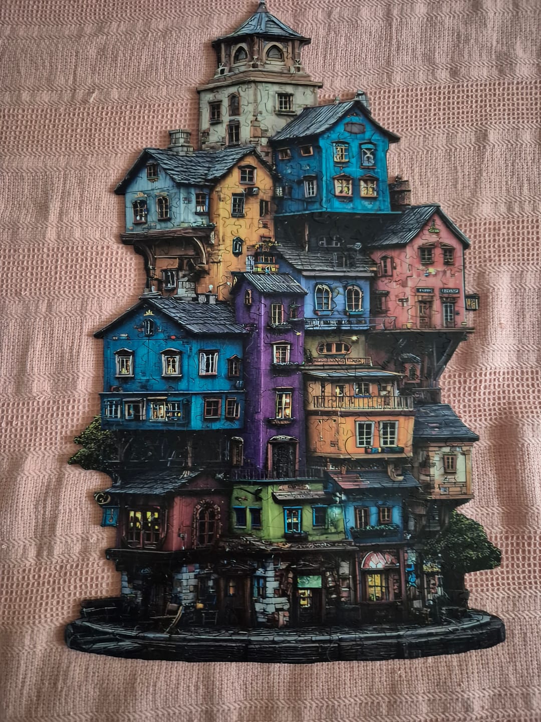 Customer photo review of Zamanın İzinde: Galata  - Ahşap Puzzle