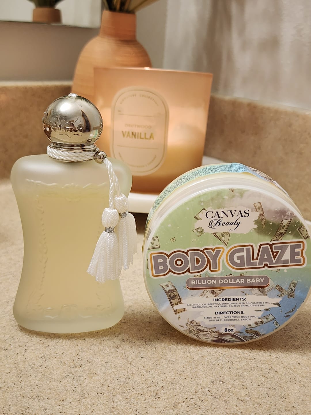 Customer photo review of (NEW) BODY DROPS: BILLION DOLLAR BABY