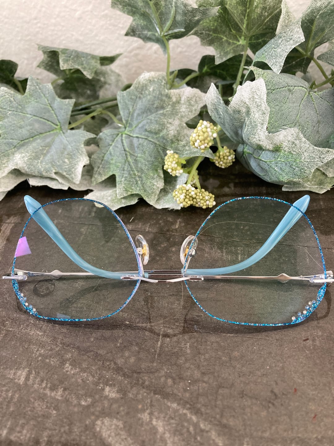 Customer photo review of Eliza Eyeglasses