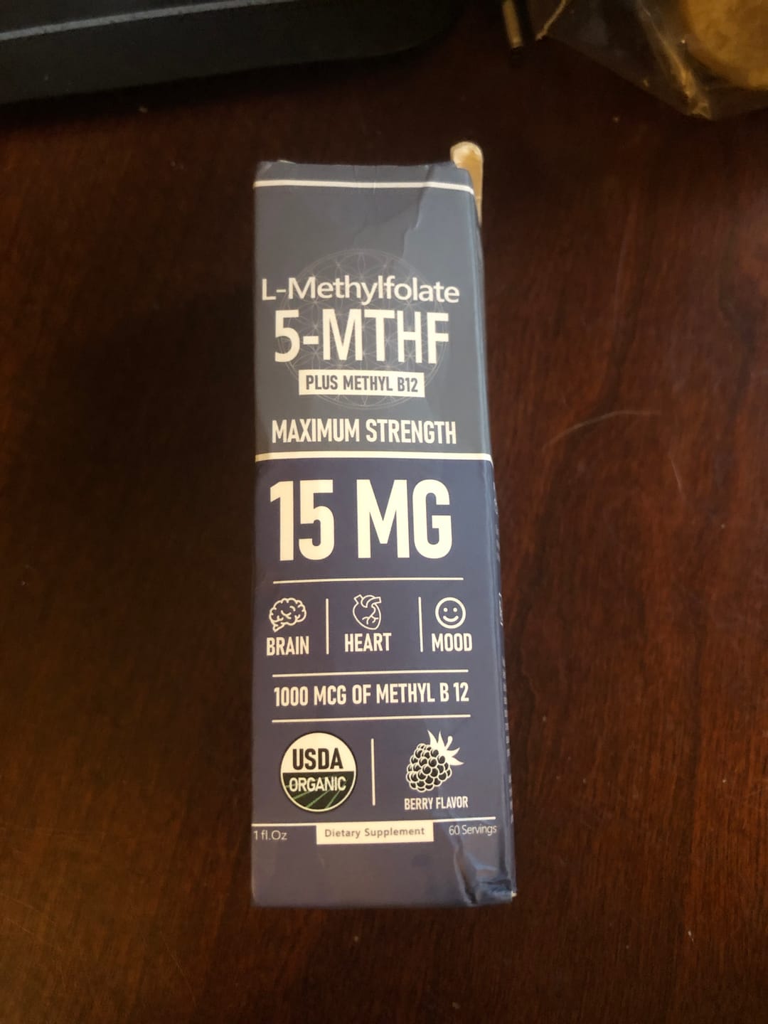 Customer photo review of Trendora Nutrtion L-Methylfolate 15mg + B12 Pro Strength