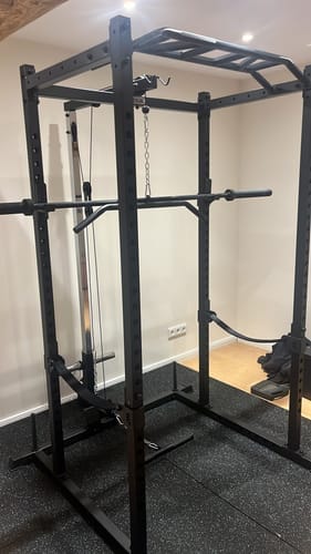 Customer photo review of R5 Vega | Power Rack | Lat Pulldown & Rowing Unit | 213cm