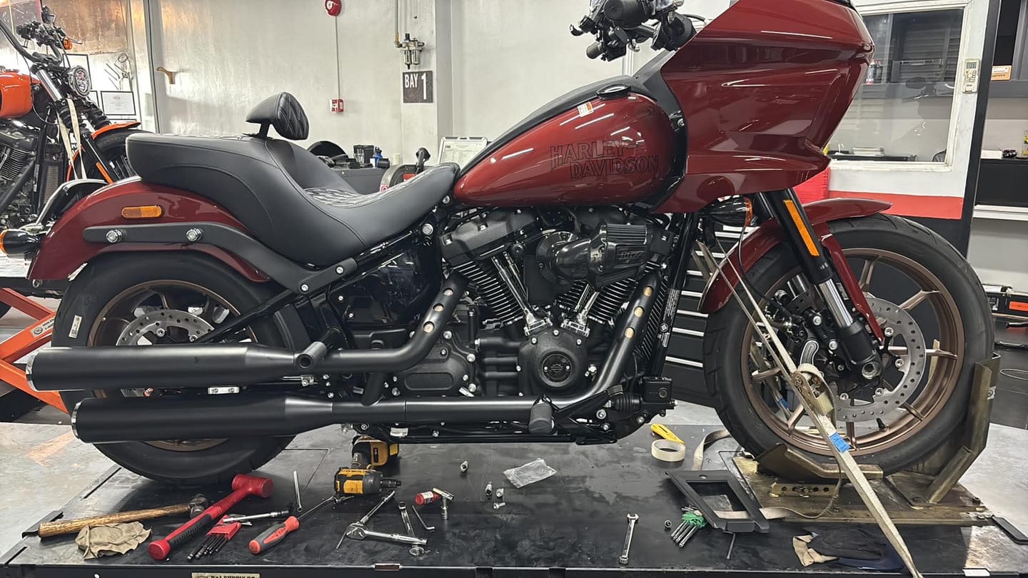 Customer photo review of Vance and Hines Eliminator 300 S/O Pcx Blk 46312